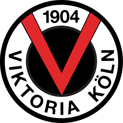 Vereinswappen Viktoria Köln - Auswärtsfahrer und Gästefans 38. Spieltag 3. Liga