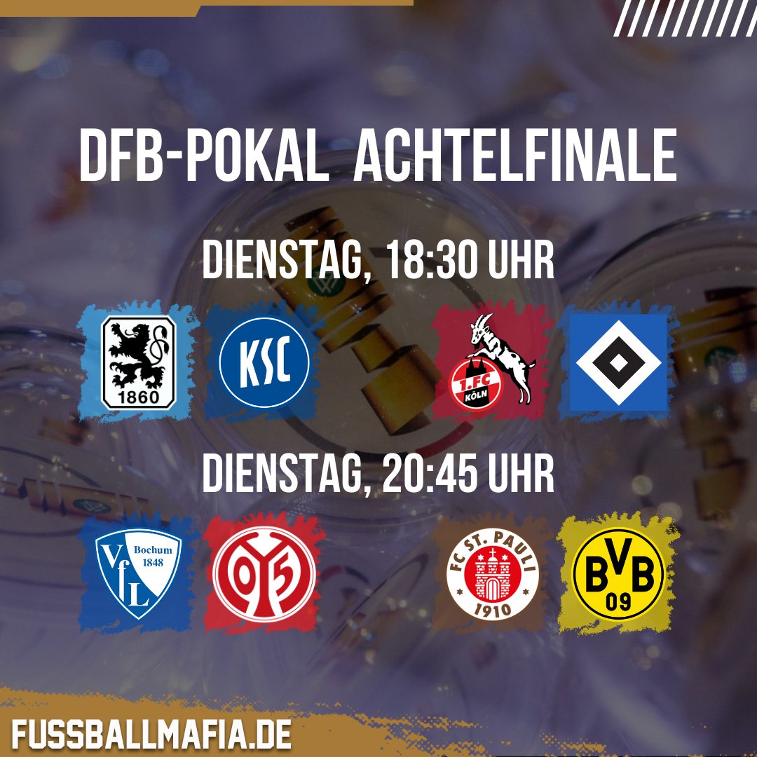 DFB-Pokal Achtelfinale Berliner Stadtderby live im Free-TV