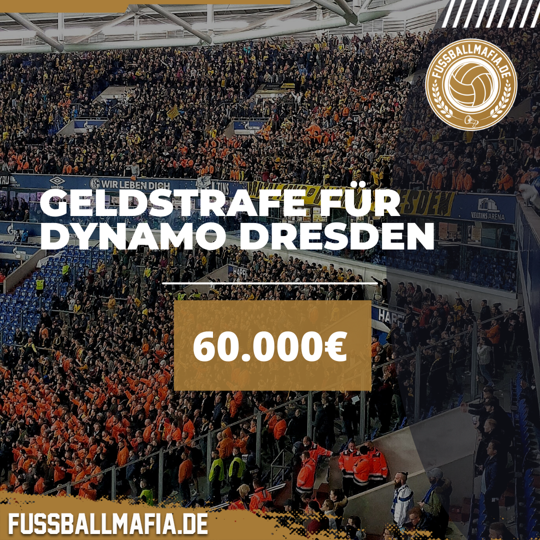 Geldstrafen für Dynamo Dresden, Kaiserslautern und Saarbrücken