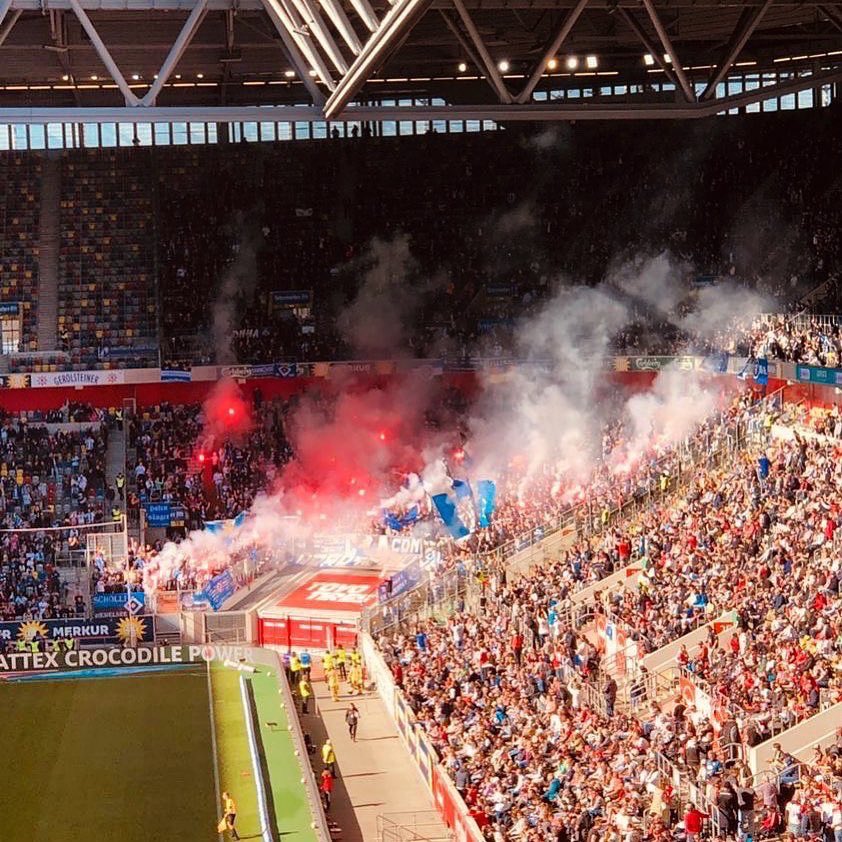 Hamburg zündet in Düsseldorf - Hamburger SV | Pyroshow
