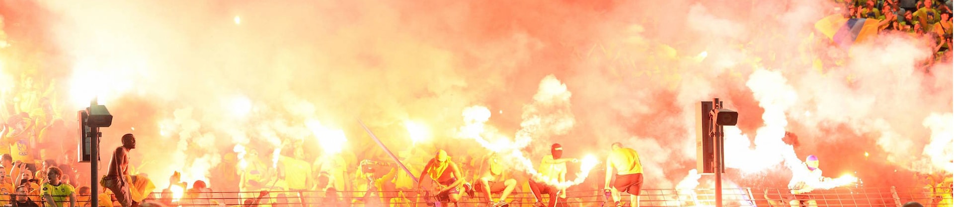 Fanaktionen im Achtelfinale des DFB-Pokals