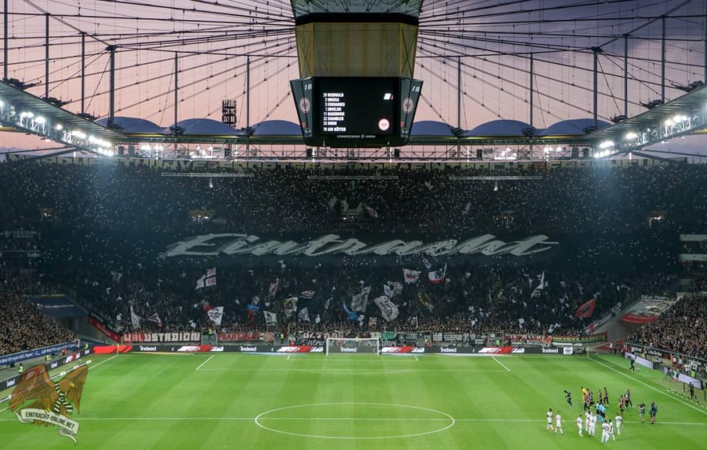 Frankfurt Choreo gegen Straßbourg - Eintracht Frankfurt | Choreo