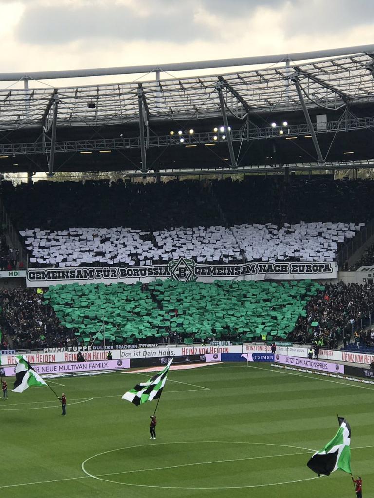 Gladbach Choreo in Hannover - Borussia Mönchengladbach | Choreo