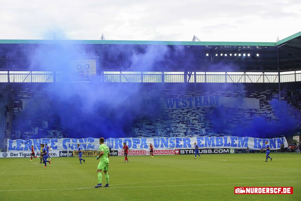 Magdeburg Choreo gegen Freiburg - 1. FC Magdeburg | Rückblick