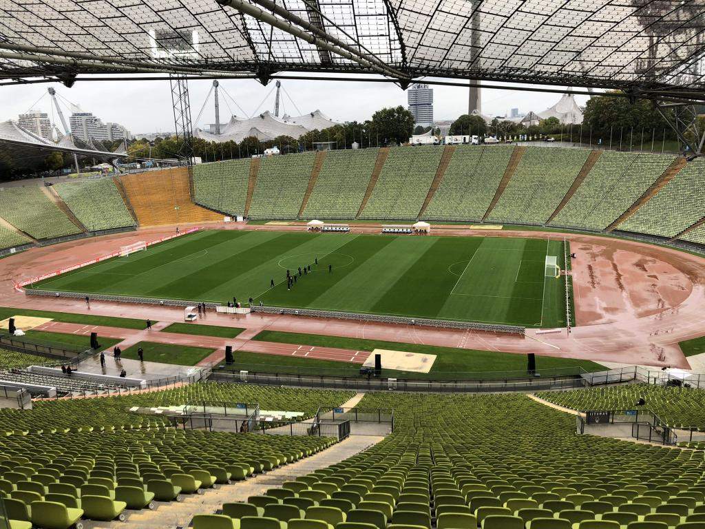 Türkgücü München gegen Wiesbaden im Olympiastadion München