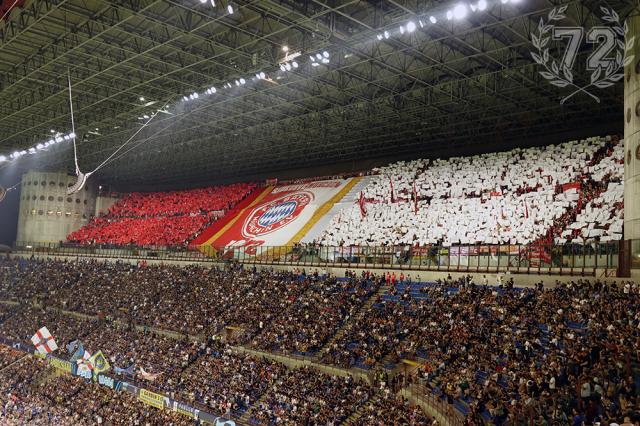Bayern Choreo in Mailand