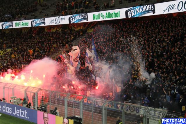 Bochum Pyro in Dortmund