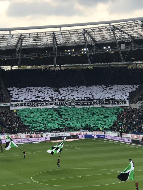 Gladbach Choreo in Hannover