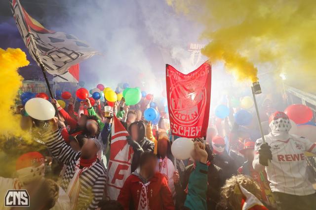 Köln Pyro in Hoffenheim