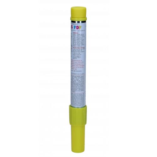 Gelbe Pyrotechnik 