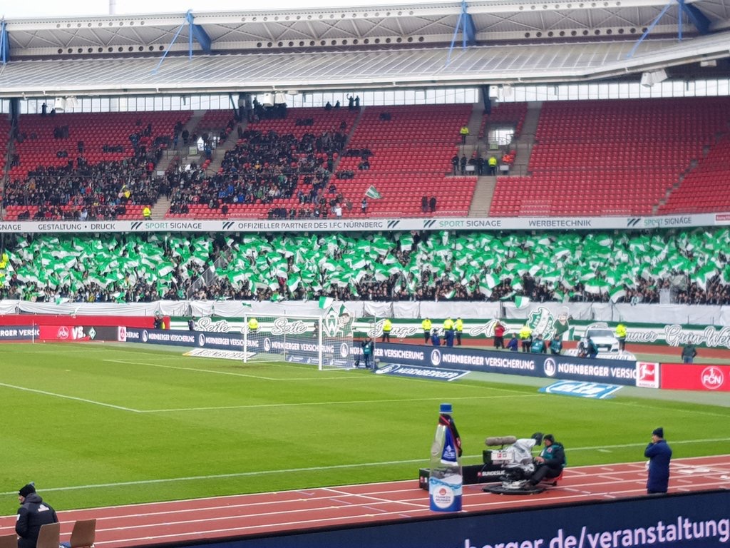 Auswärts Choreo von Werder! - Werder Bremen | Choreo