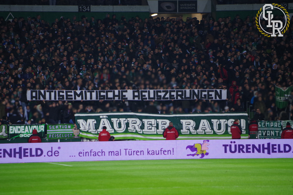 Werder-Fanszene mit Sprüchbändern gegen Mäurer! - Werder Bremen | Spruchband - Bild 2