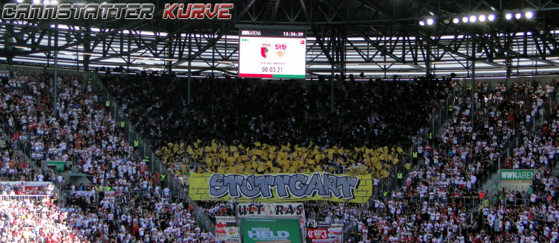 Stuttgart Choreo in Augsburg - VfB Stuttgart | Choreo - Bild 1