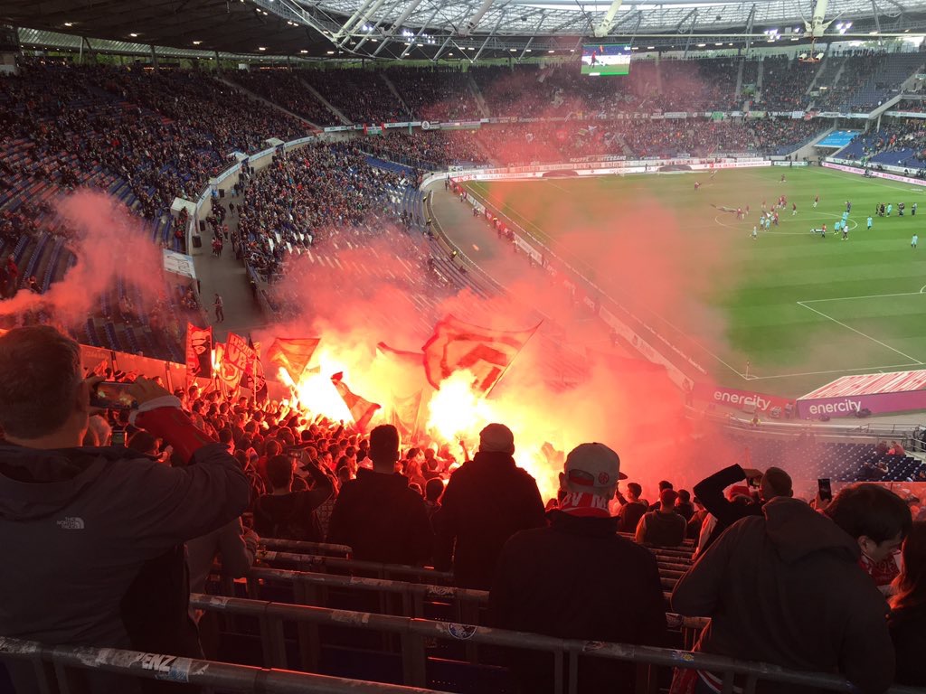 Mainz mit Pyro in Hannover! - 1. FSV Mainz 05 e.V. | Pyroshow - Bild 2