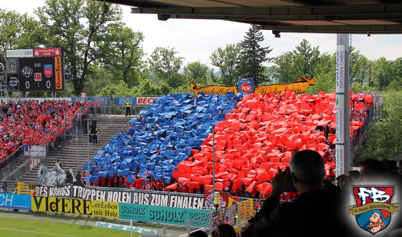 Heidenheim Choreo in Aalen - 1. FC Heidenheim 1846 e.V. | Choreo - Bild 1