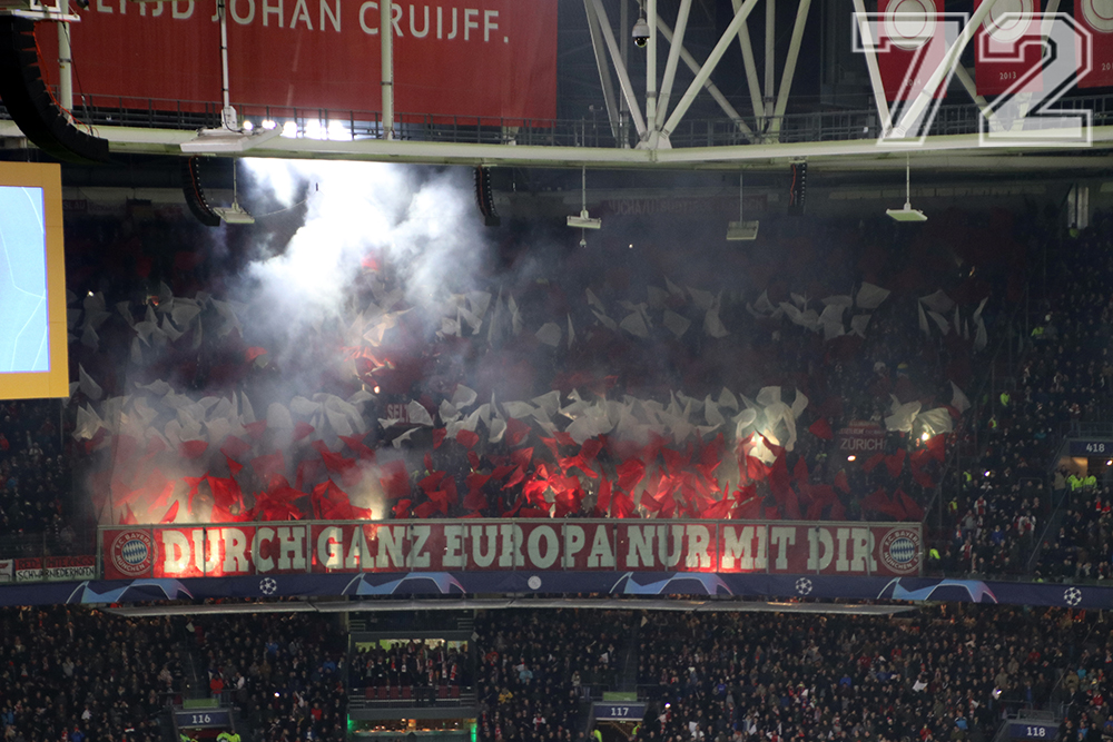 Bayern Choreo in Amsterdam - Bayern München | Choreo