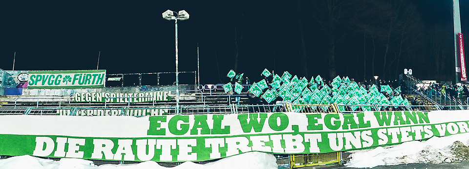 SpVgg Fürth Choreo in Aue - SpVgg Fürth | Choreo