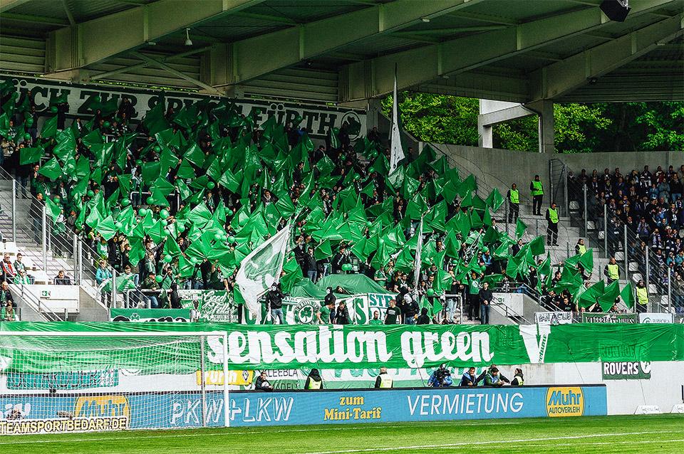 SpVgg Fürth Choreo in Aue - SpVgg Fürth | Choreo