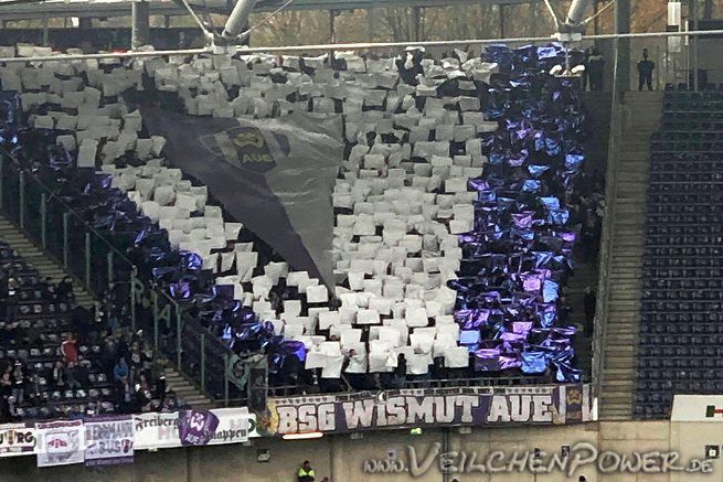 Aue Choreo in Hannover - FC Erzgebirge Aue e.V. | Choreo