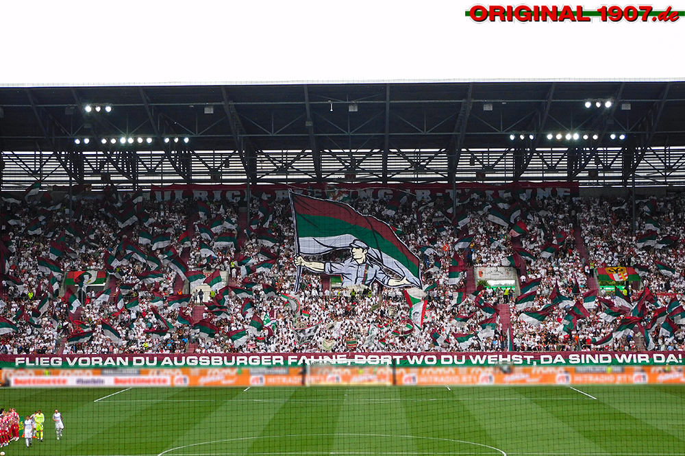 Augsburg Choreo gegen Freiburg - FC Augsburg | Choreo