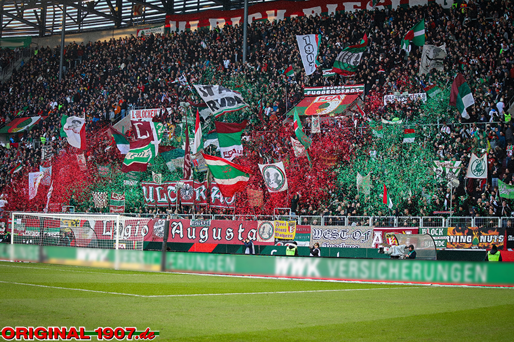Augsburg Intro gegen Bayern München - FC Augsburg | Choreo