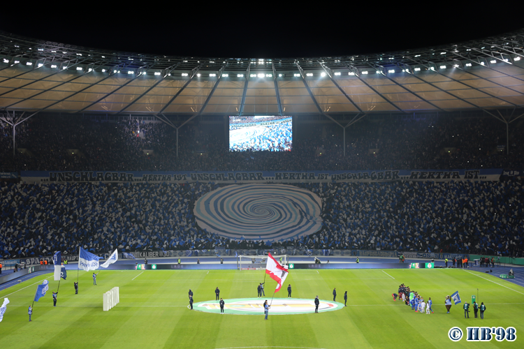 Hertha Choreo gegen Bayern - Hertha BSC | Choreo