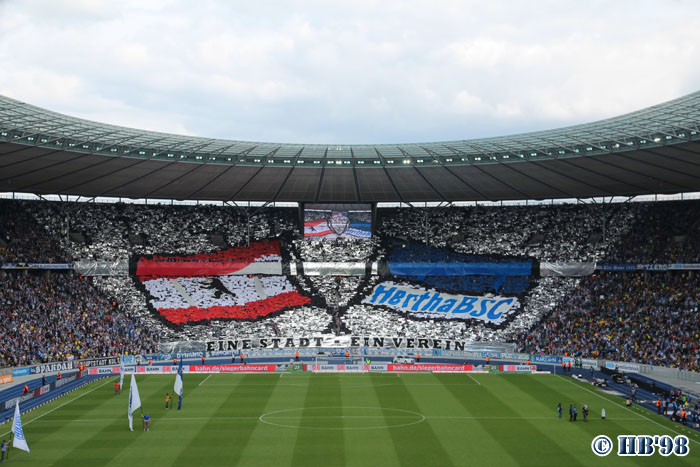Hertha Choreo gegen Dortmund - Hertha BSC | Choreo