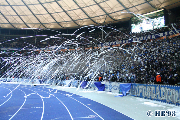 Hertha Choreo gegen Gladbach