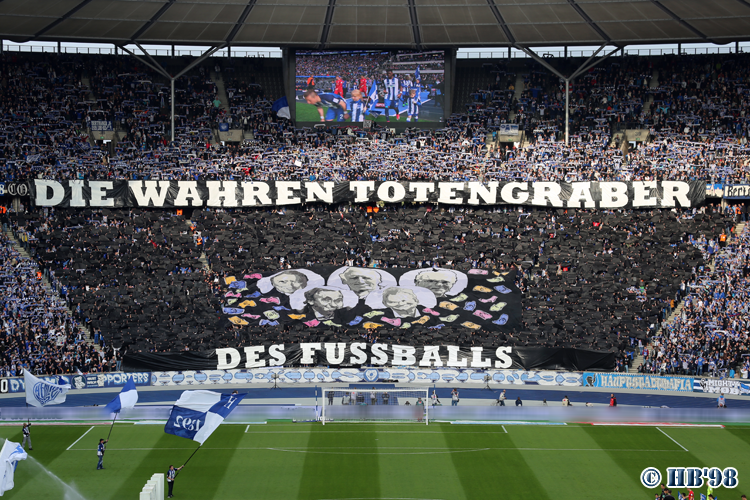 Hertha Chreo gegen Leipzig - Hertha BSC | Choreo