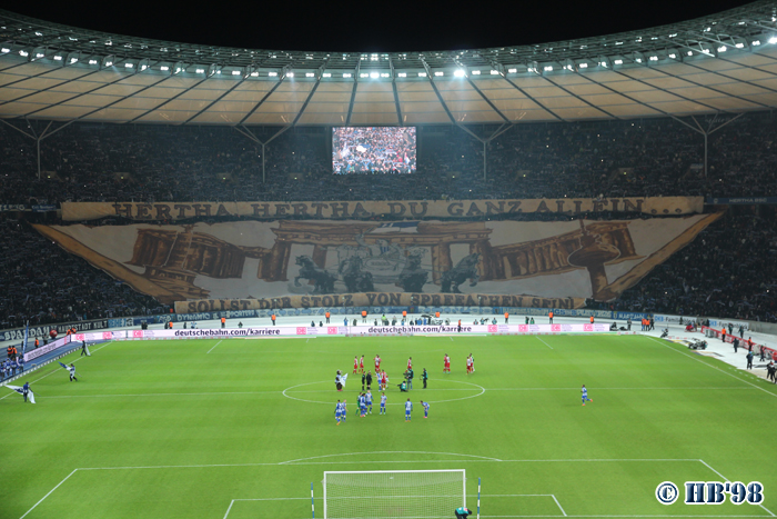 Hertha Choreo gegen Union Berlin - Hertha BSC | Choreo