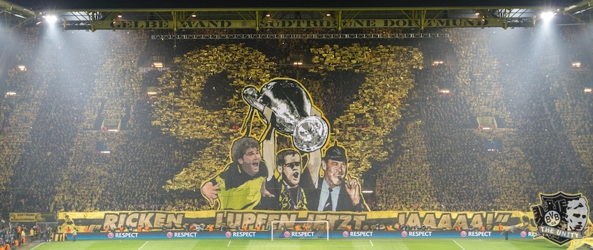 Dortmund Choreo gegen Juventus Turin - Borussia Dortmund | Choreo
