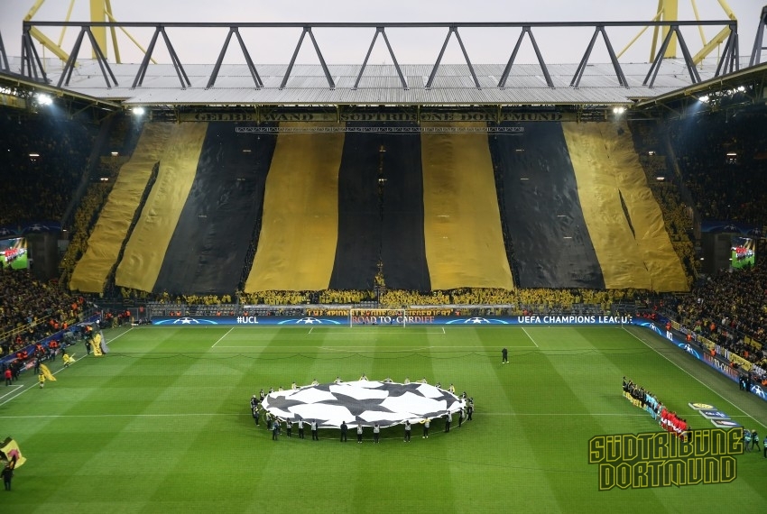 Dortmund Choreo gegen Monaco - Borussia Dortmund | Choreo - Bild 1