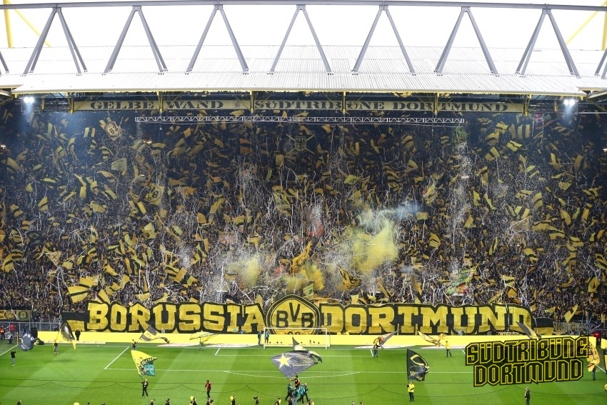Dortmund Choreo gegen Schalke - Borussia Dortmund | Choreo