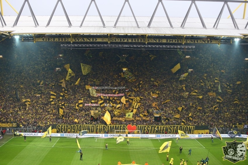 Dortmund Choreo gegen Wolfsburg - Borussia Dortmund | Choreo