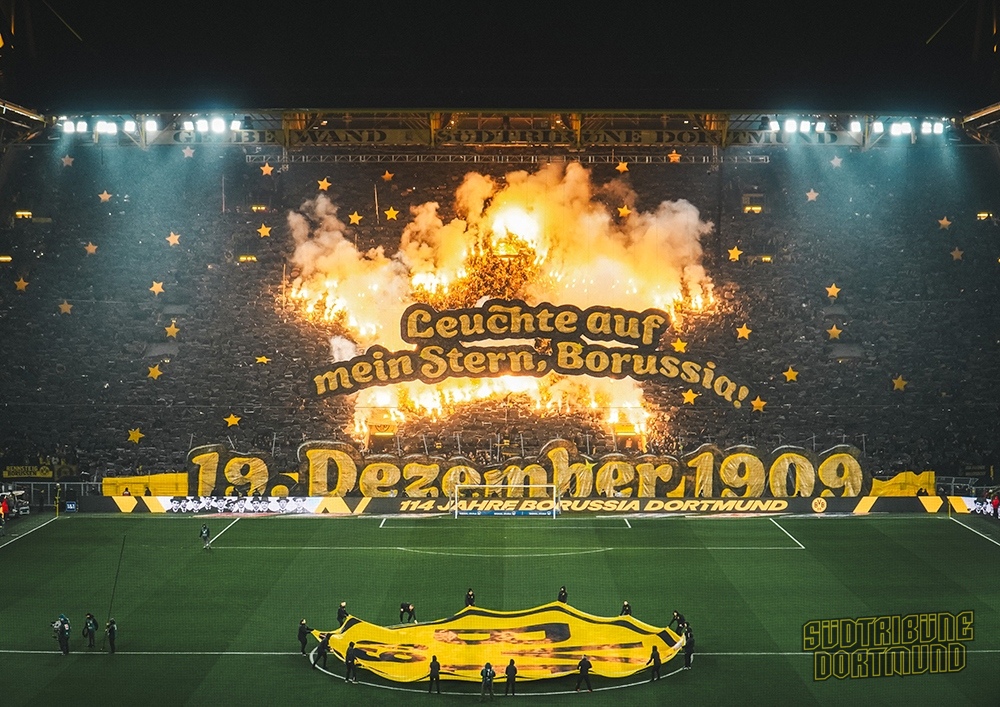 Dortmund Choreo gegen Mainz - Borussia Dortmund | Choreo