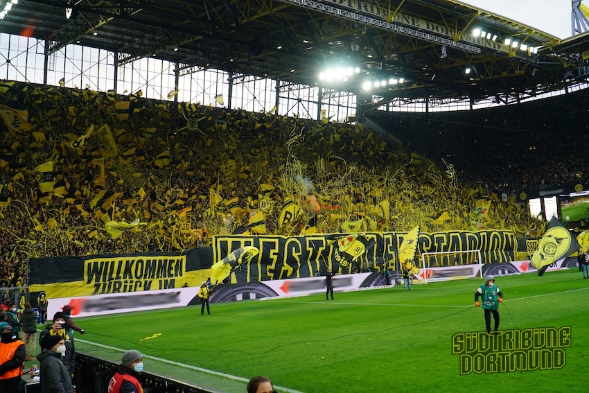 Dortmund Intro gegen RB - Borussia Dortmund | Choreo