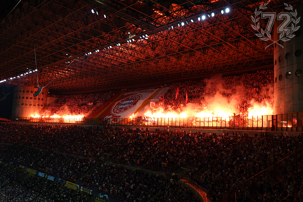Bayern München zündet in Mailand - Bayern München | Pyroshow