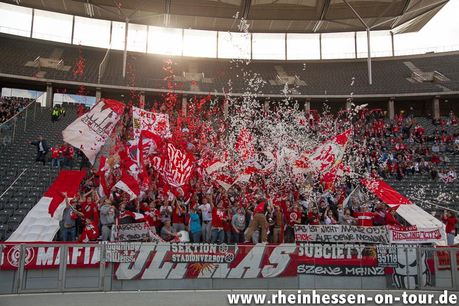 Mainz Choreo in Berlin - 1. FSV Mainz 05 e.V. | Choreo