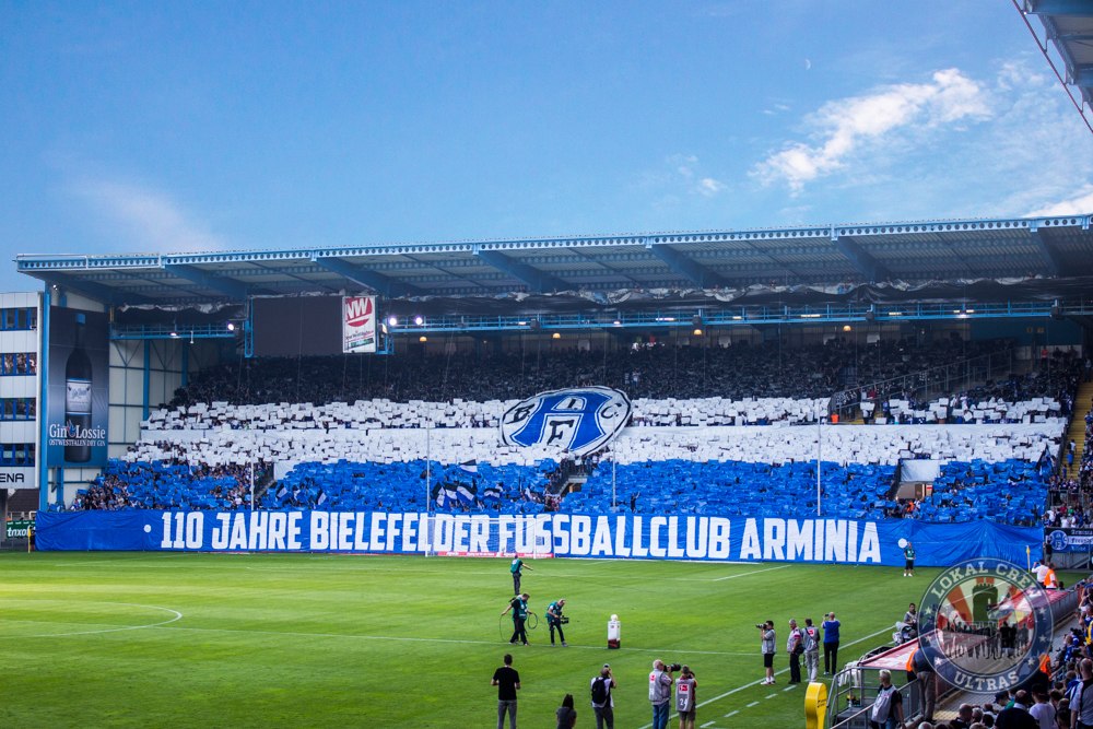 Bielefeld Choreo gegen Braunschweig - Arminia Bielefeld | Choreo