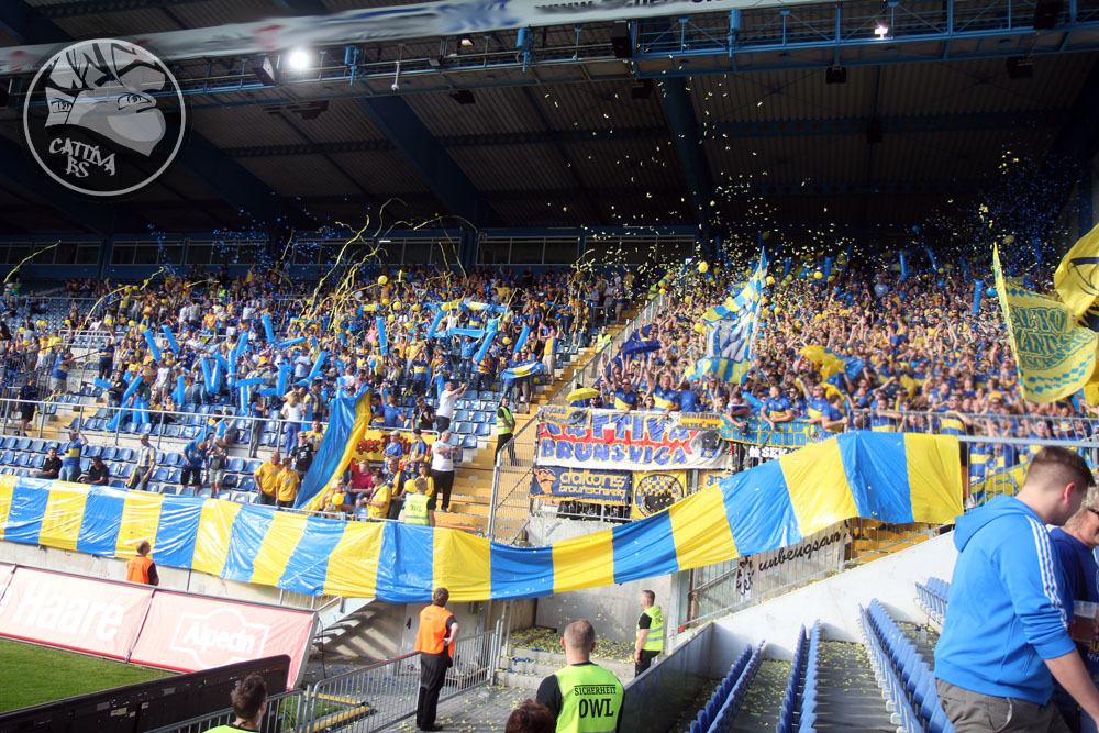 Braunschweig Choreo in Bielefeld - Eintracht Braunschweig | Choreo