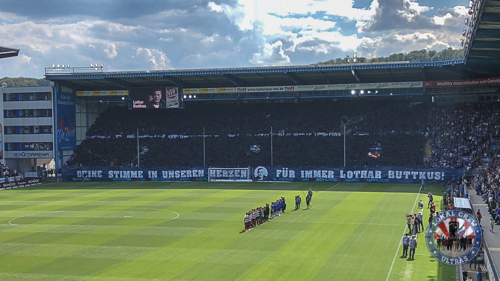 Bielefeld Choreo gegen Dresden - Arminia Bielefeld | Choreo