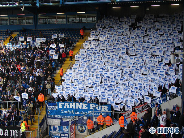 Hertha Choreo in Bielefeld