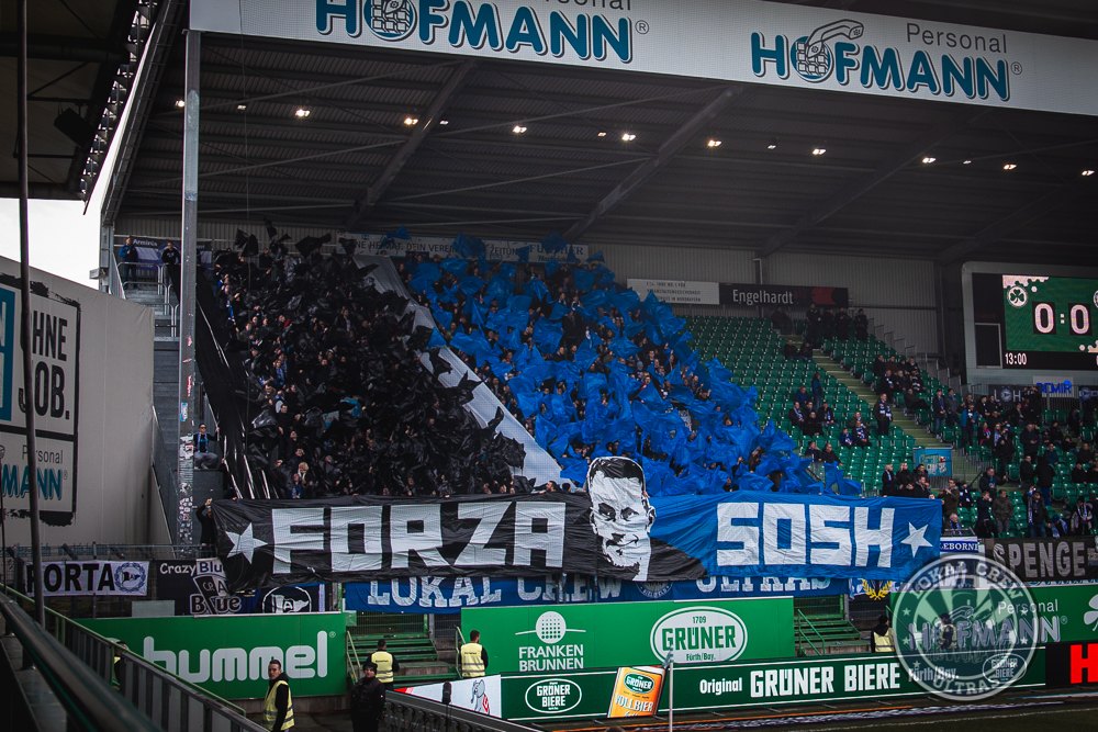 Bielefeld Choreo in Fürth - Arminia Bielefeld | Choreo