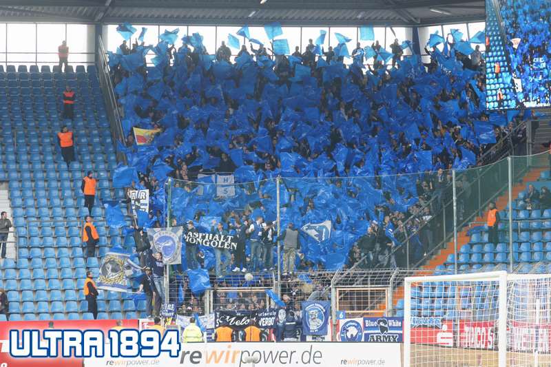 Karlsruhe Choreo in Bochum - Karlsruher SC | Choreo