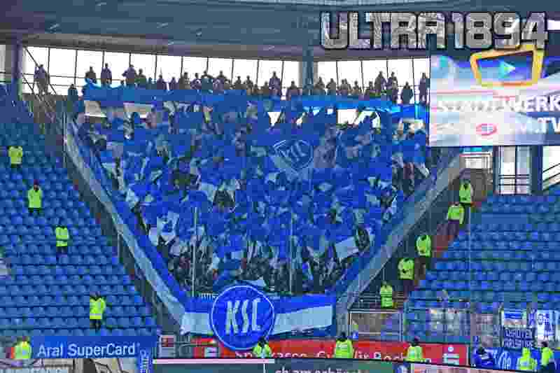 Karlsruhe Choreo in Bochum - Karlsruher SC | Choreo