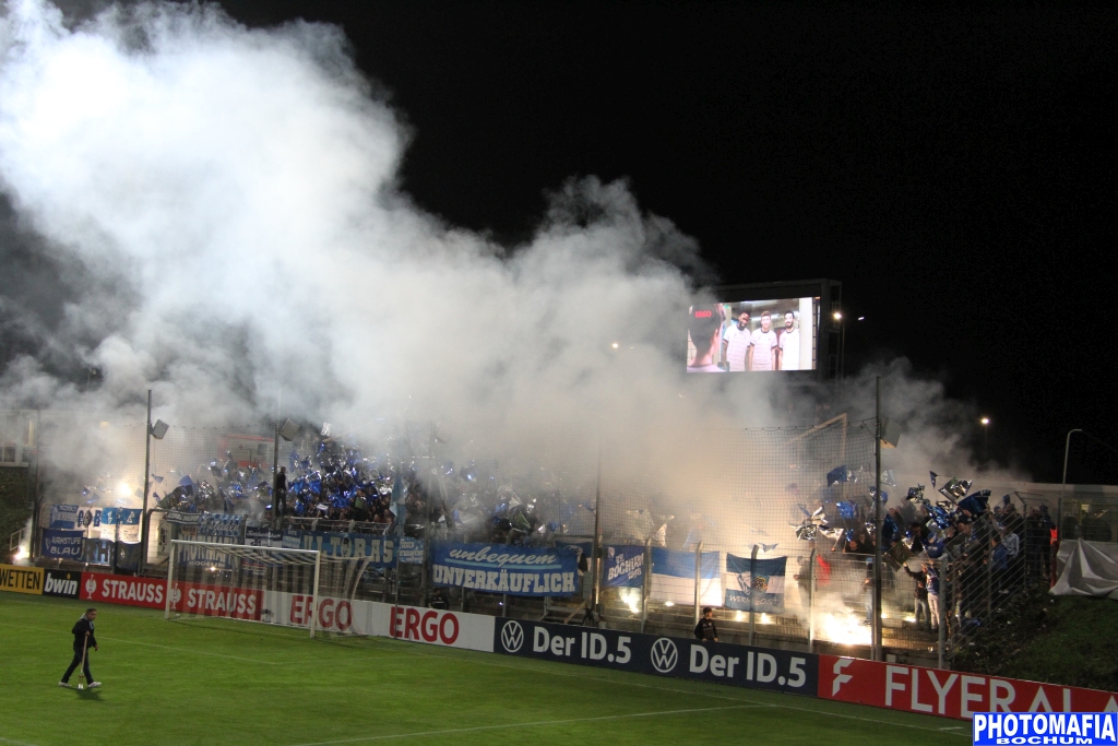 Bochum zündet in Elversberg - VfL Bochum 1848 | Pyroshow