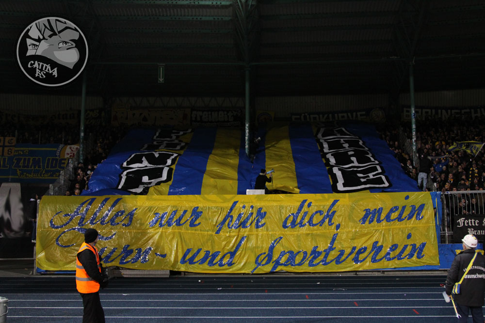 Braunschweig Choreo gegen Bochum - Eintracht Braunschweig | Choreo