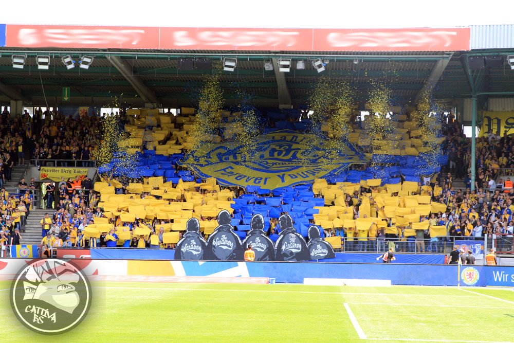 Braunschweig Choreo gegen Cottbus - Eintracht Braunschweig | Choreo