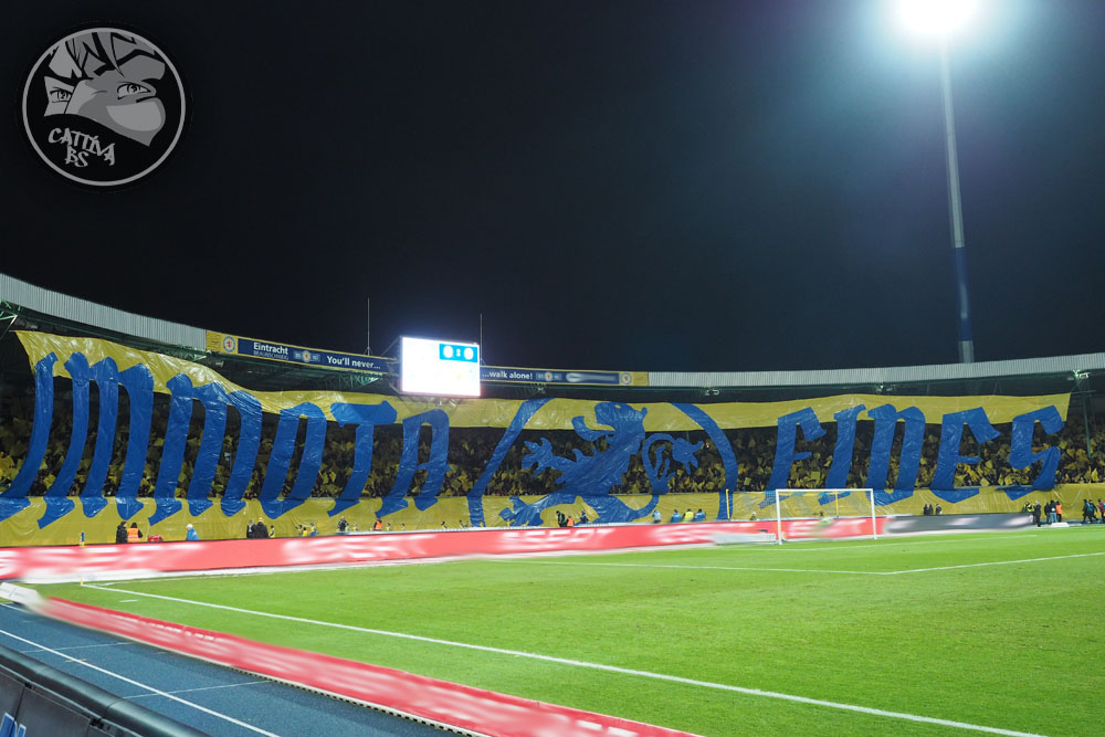 Braunschweig Choreo gegen Düsseldorf - Eintracht Braunschweig | Choreo