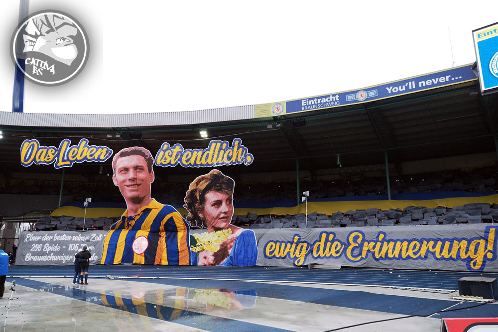 Braunschweig Choreo gegen Halle - Eintracht Braunschweig | Choreo